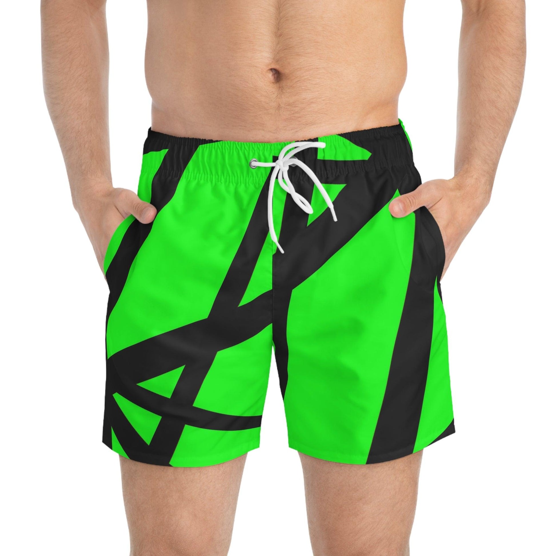 VH 3 Swim Trunks - Premium All Over Prints from Printify - Just $52.99! Shop now at Lizard Vigilante