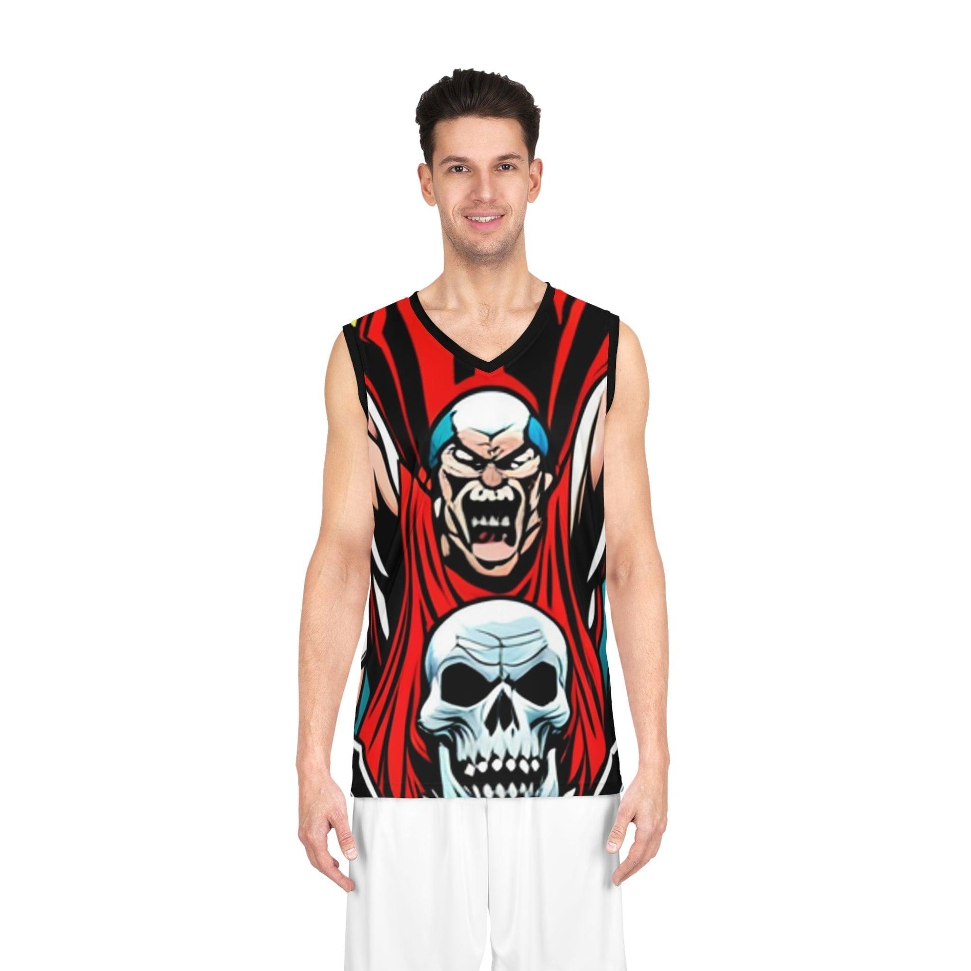 MetalCom Basketball Jersey - Lizard Vigilante