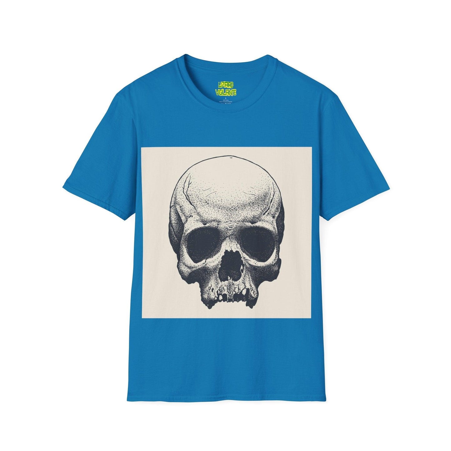 Skull No Jawbone Unisex Softstyle T-Shirt - Lizard Vigilante