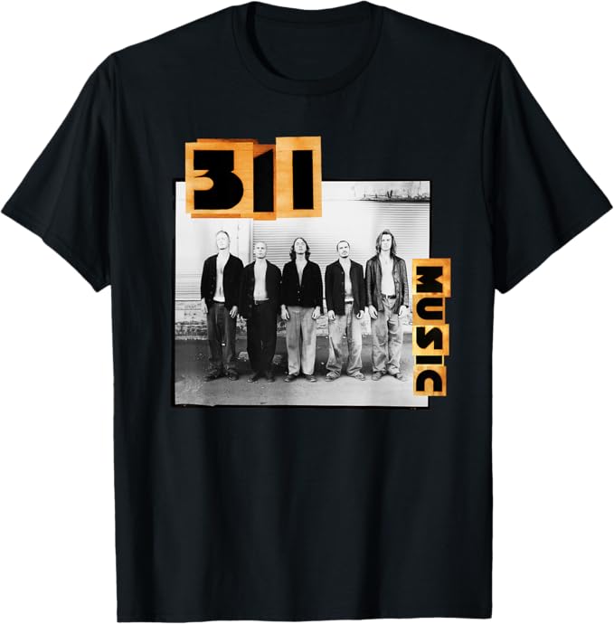 311 Band Mens T-shirt - 311 Album Music 2 Sided Tee