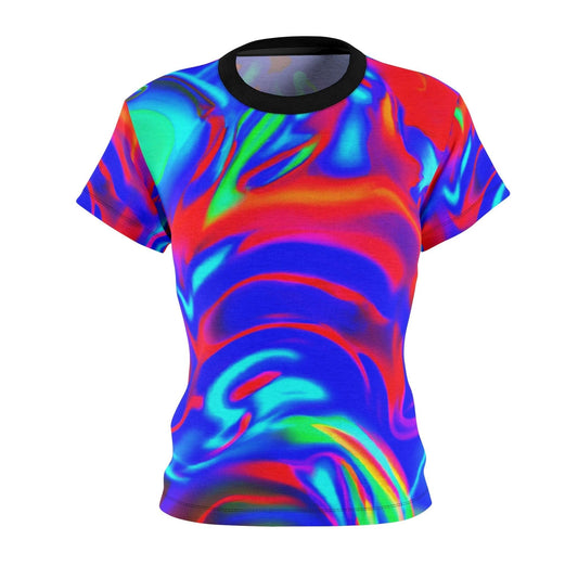 Neon Lava Women's Tee - Lizard Vigilante