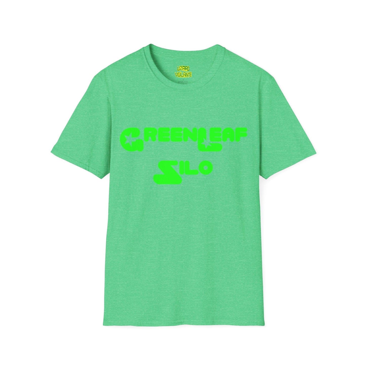 GreenLeaf Silo Starfont Unisex Softstyle T-Shirt - Lizard Vigilante