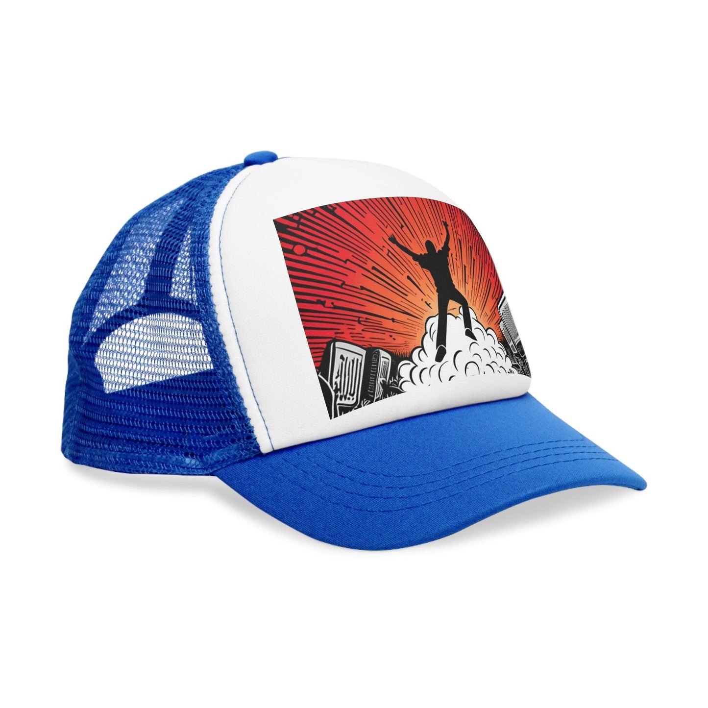 Metal Concert Mesh Cap - Lizard Vigilante