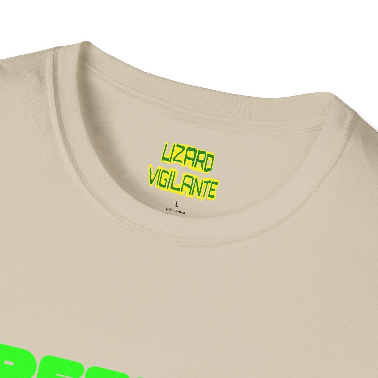 GreenLeaf Silo Starfont Unisex Softstyle T-Shirt - Lizard Vigilante