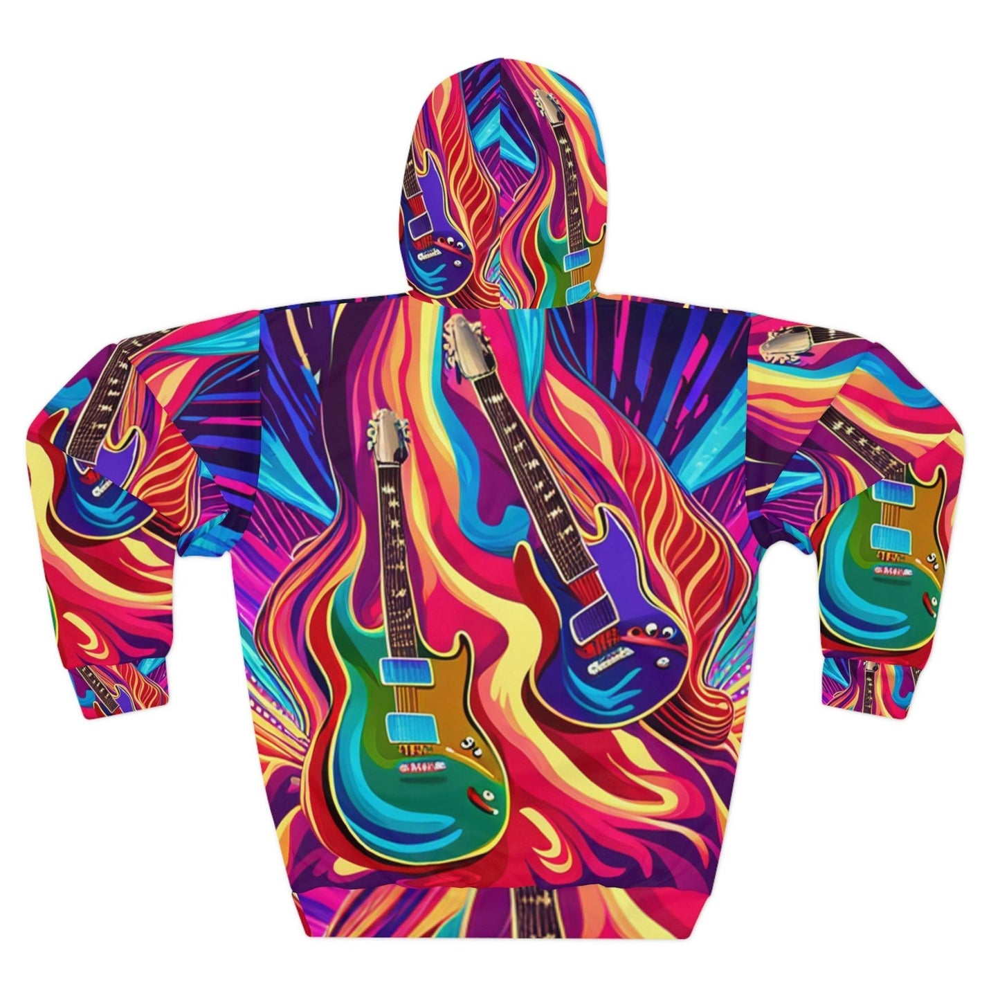 Psychedelic Things Unisex Pullover Hoodie - Lizard Vigilante