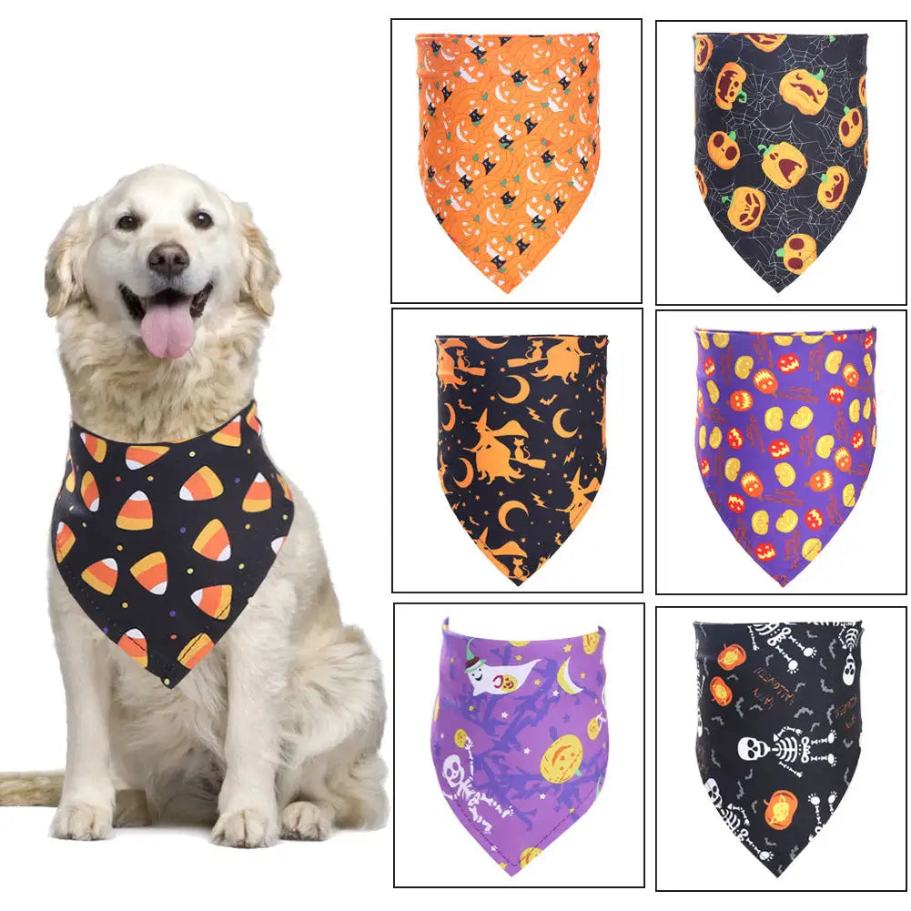Halloween Pet Saliva Towel