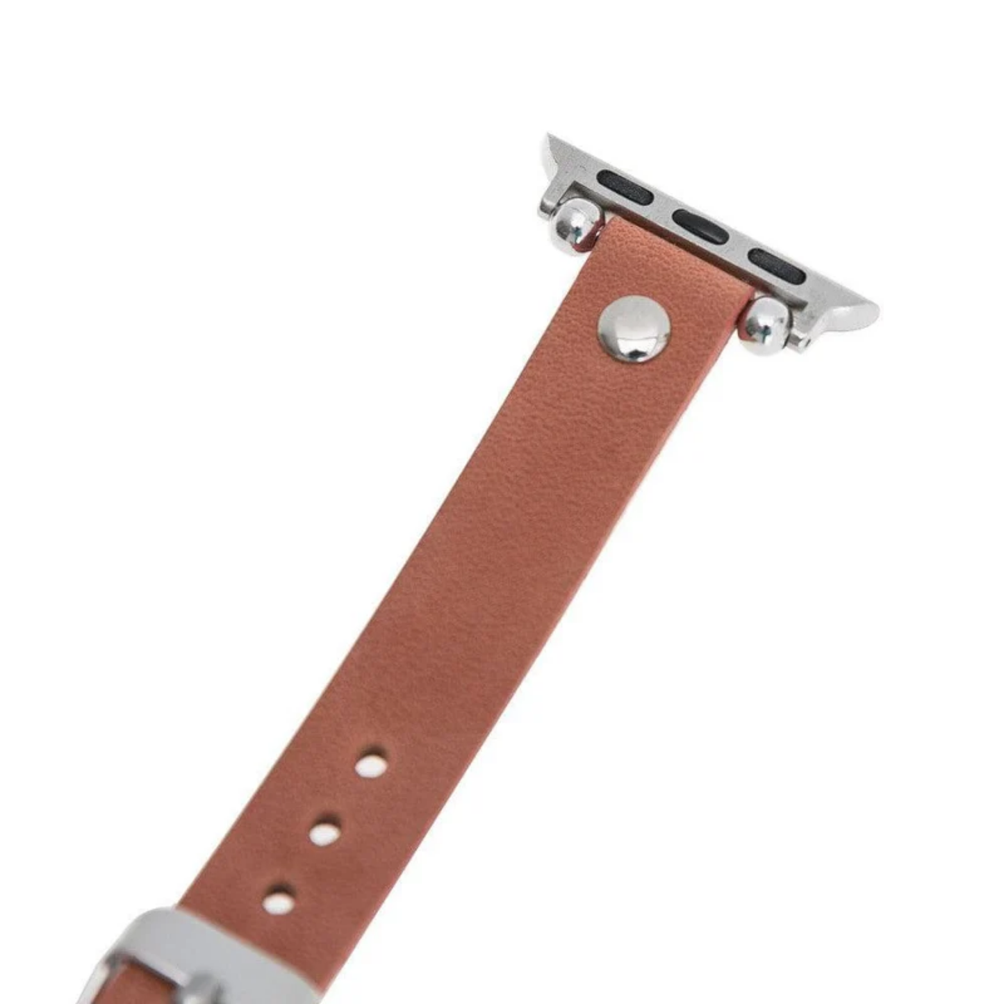 Apple Watch Dusty Rose Leather Strap - Detroit