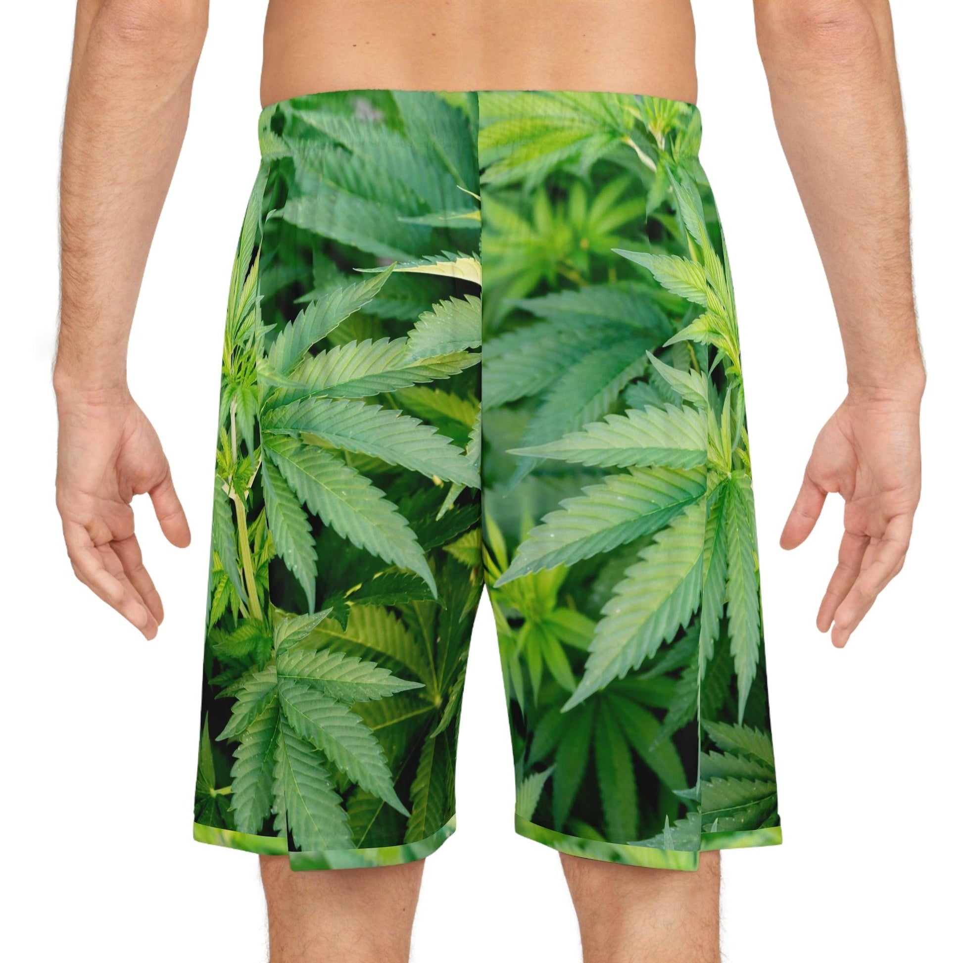 Weed Basketball Shorts - Lizard Vigilante