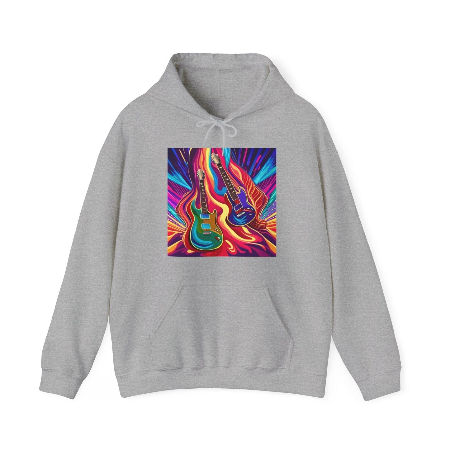 Psychedelic Things Unisex Heavy Blend™ Hooded Sweatshirt - Lizard Vigilante