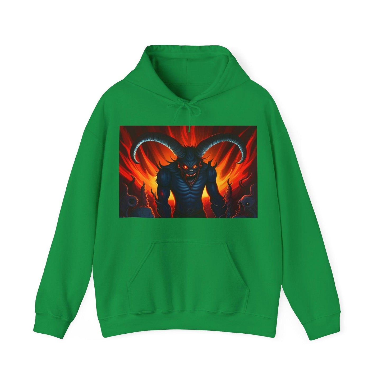 Horny Devil Unisex Heavy Blend™ Hooded Sweatshirt - Lizard Vigilante