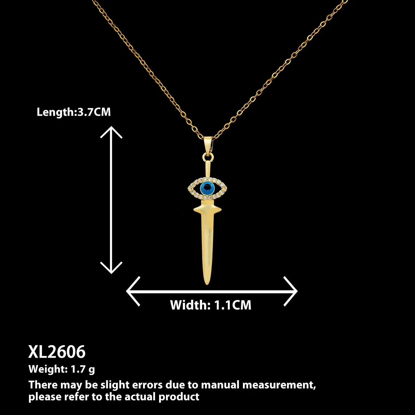 European And American Moon Necklace Niche Non-fading High-grade Accessories