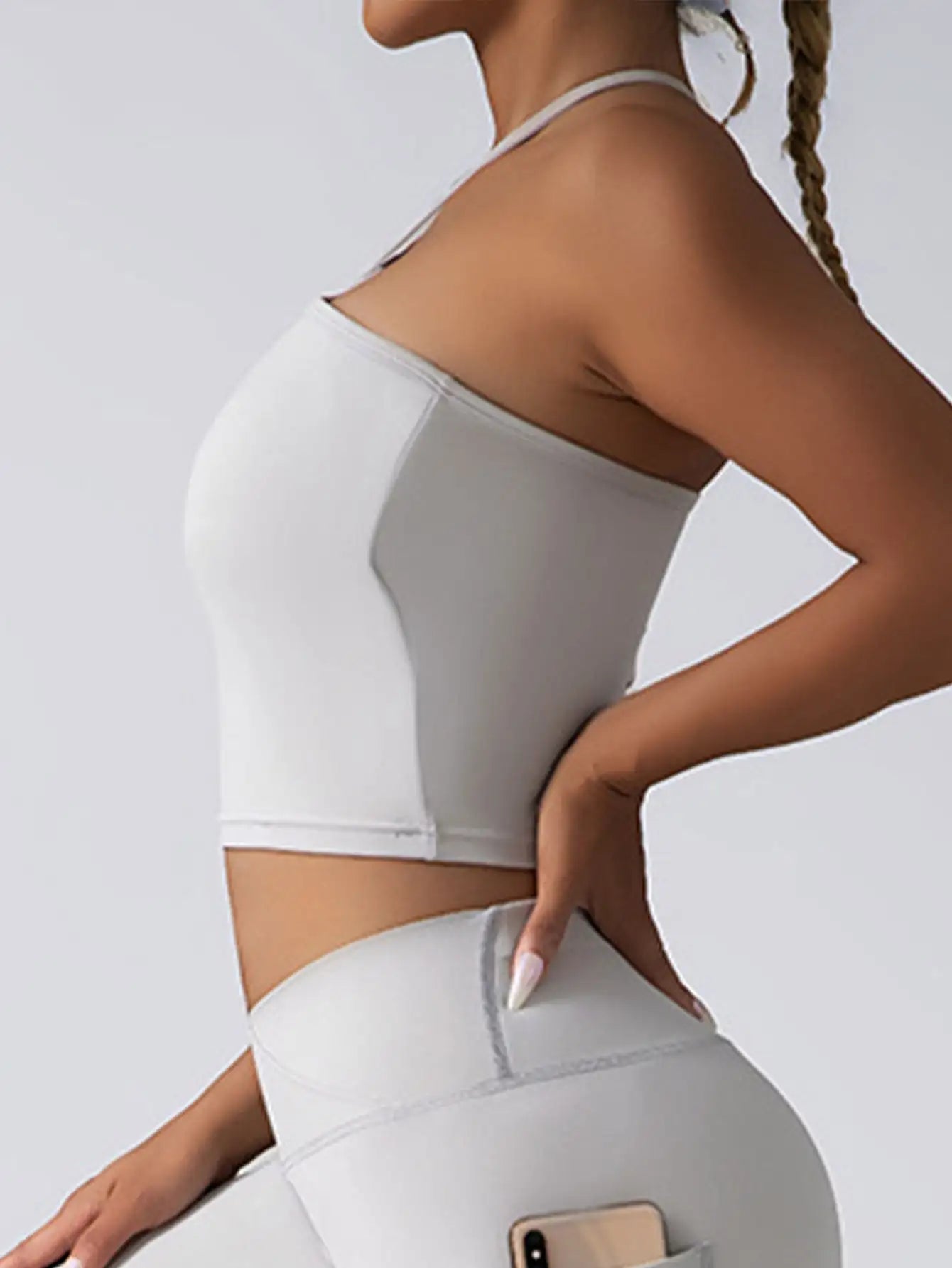 2 Pieces Sports Bra Athletic Running Sports Bra