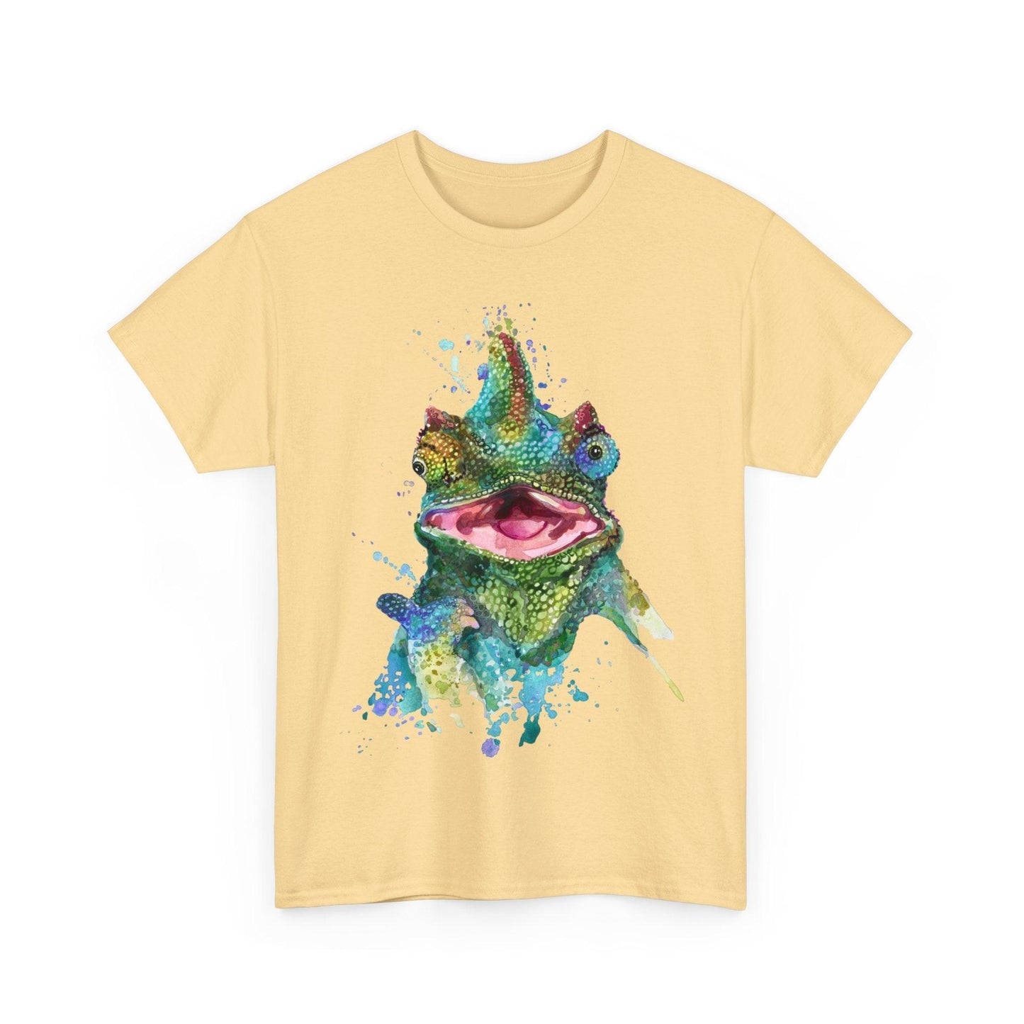 Wild Lizard Graphic Unisex Heavy Cotton Tee - Premium T-Shirt from Printify - Just $15.13! Shop now at Lizard Vigilante