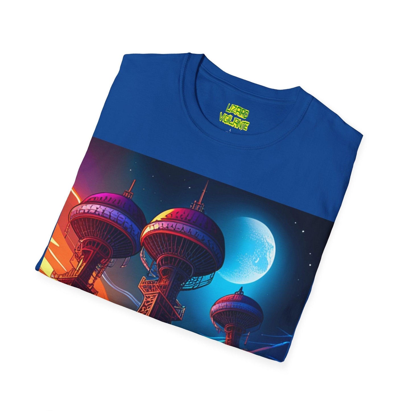 Interplanetary Transmission Unisex Softstyle T-Shirt - Lizard Vigilante