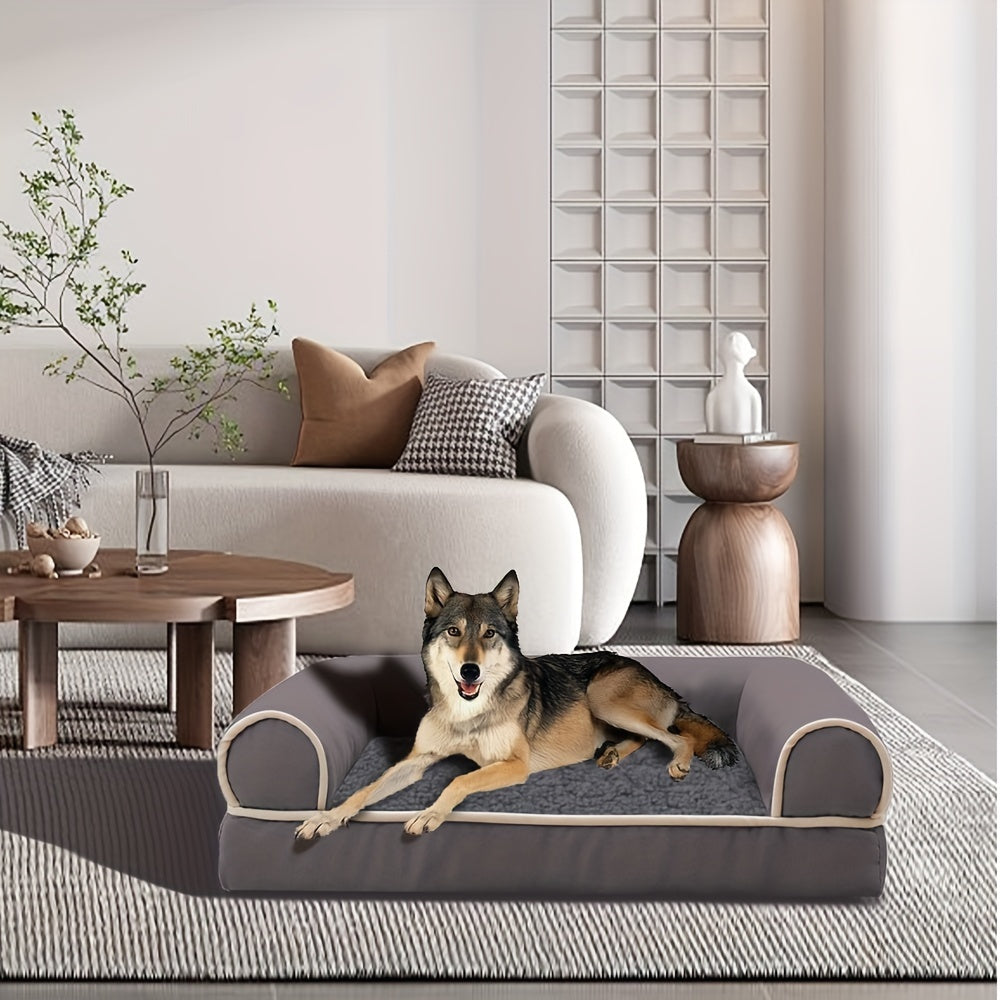 New Dog Sofa Pet Dog Bed Cat Bed Deep Sleep Dog House Square Thickened Warm Dog Mat Small Medium Large Dog House Pet Supplies Breathable Blanket Pet Dog Bed Dog Sofa Dog Bed Dog House Pet Supplies Accessories