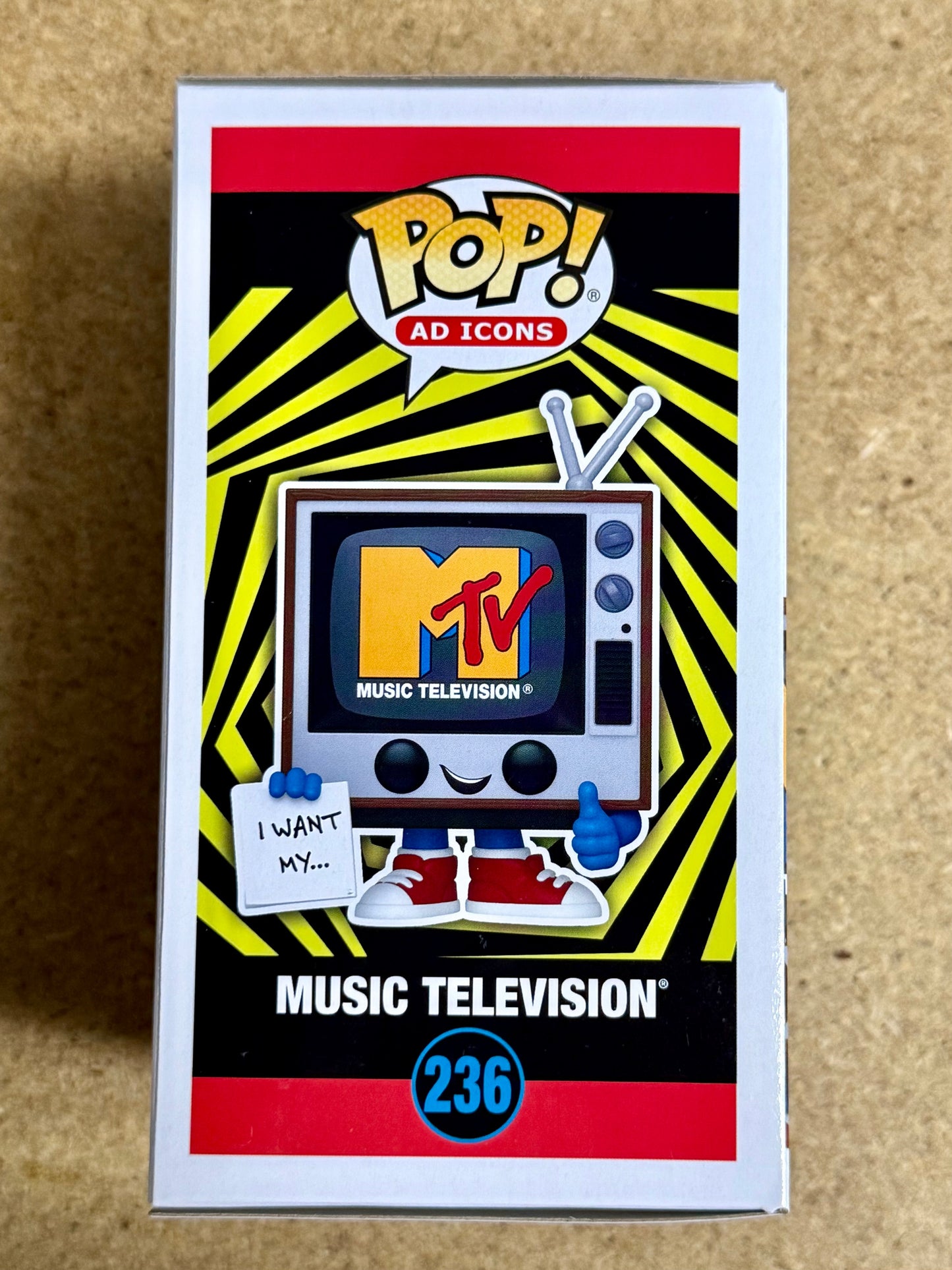 Musician Brent Smith Of Shinedown Signed 2024 MTV Funko Pop #236 With JSA COA