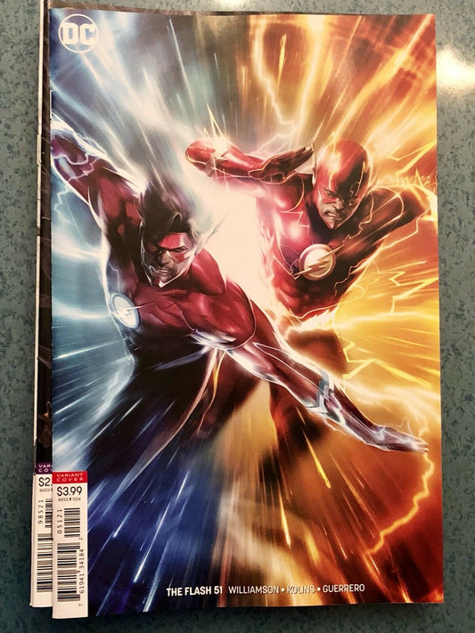 The Flash #51 Francesco Mattina Cover B Variant DC Comics 2018