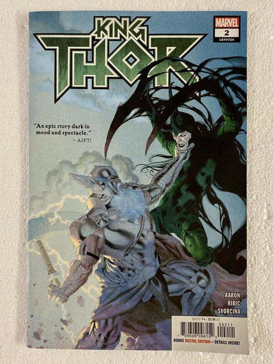 King Thor #2 Cover A Loki Jason Aaron Esad Ribic 2019 Marvel Comics