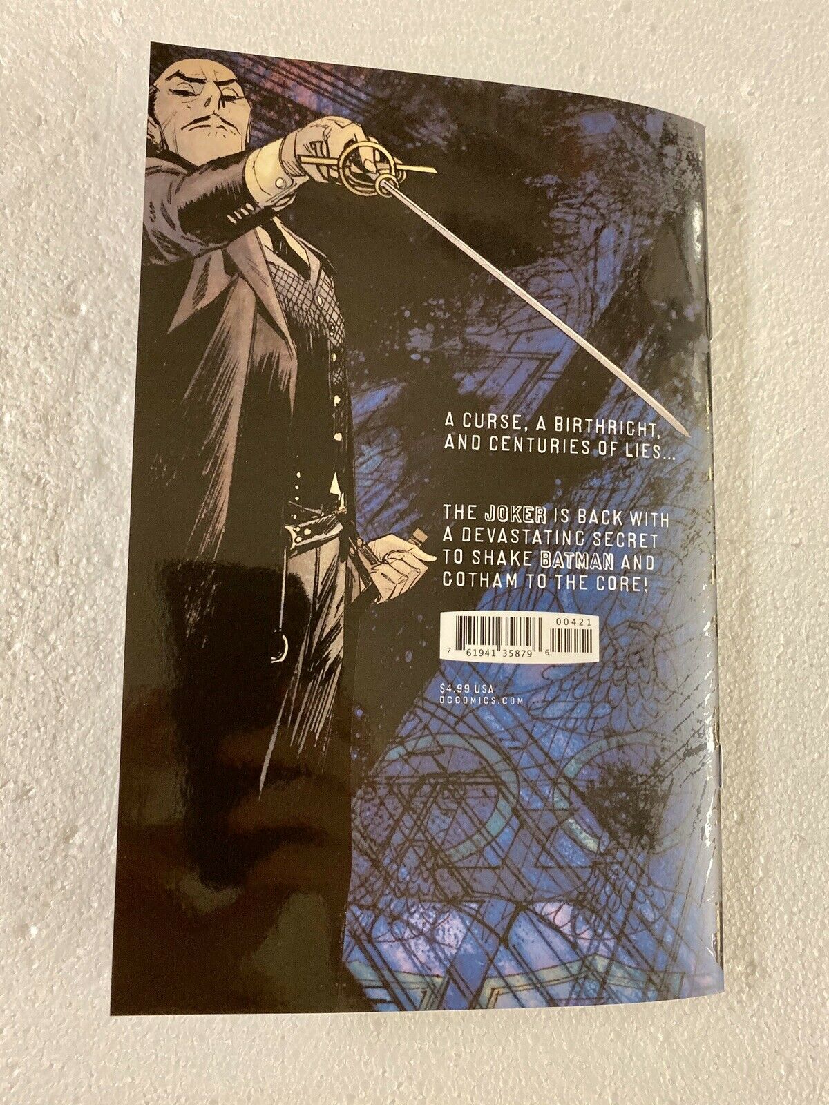 Batman: Curse of the White Knight #4 Alfred Variant 2019 DC Comics Black Label