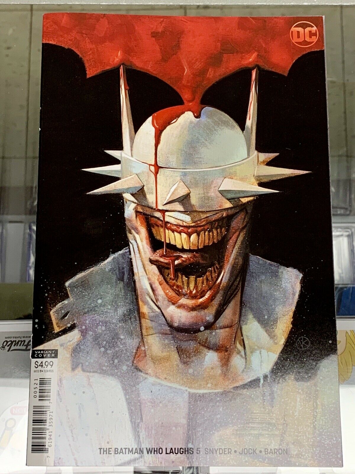 Batman Who Laughs #5 Set Of 2 Jock Cover & Kalvachev Variant DC Comics 2019