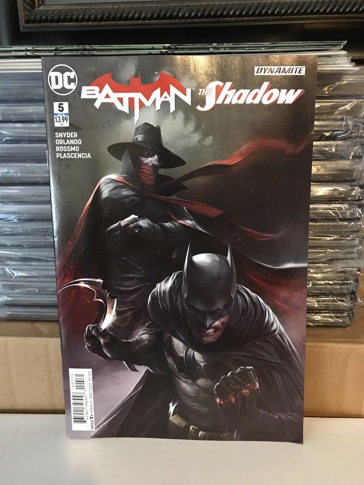 Batman The Shadow #5 Francesco Mattina Variant Rebirth DC Comics