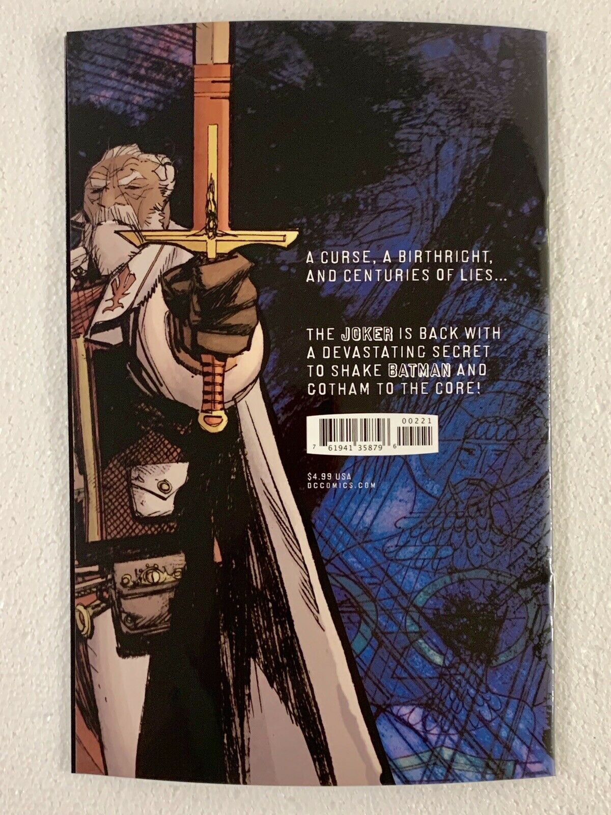 BATMAN CURSE OF THE WHITE KNIGHT #2 (OF 8) Sean Murphy Variant DC Comics 2019