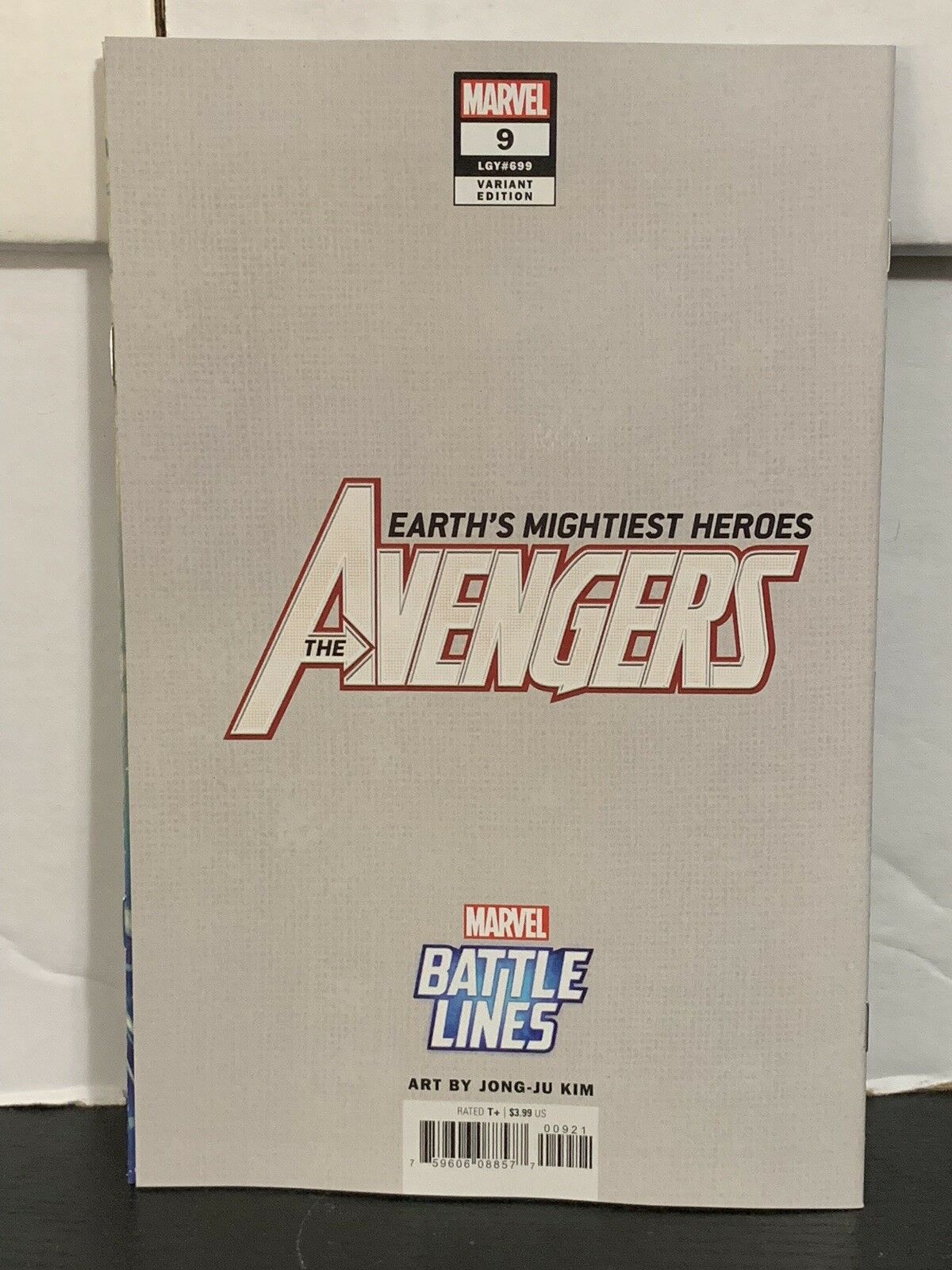Avengers #9 Jong Ju Kim Battle Lines Variant Marvel Comics 2018 Loki Asgard