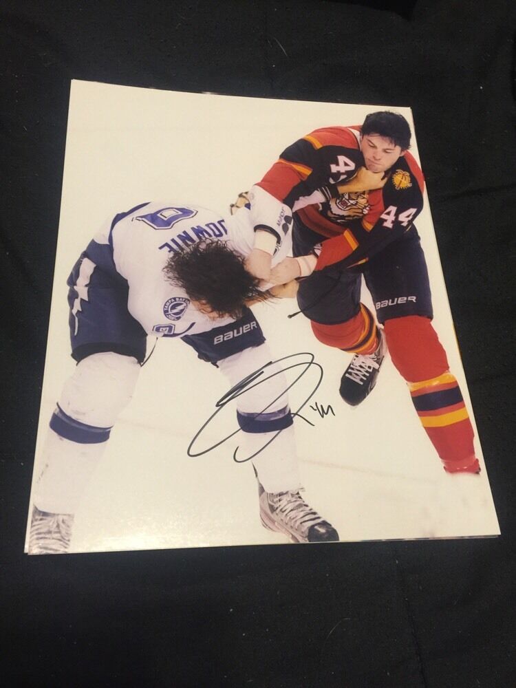 Erik Gudbranson Signed Florida Panthers 8x10 Photo NHL PITTSBURGH PENGUINS