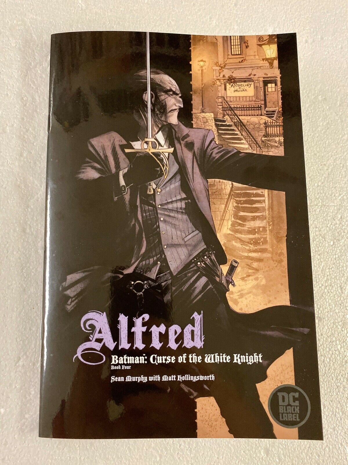 Batman: Curse of the White Knight #4 Alfred Variant 2019 DC Comics Black Label