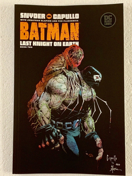 BATMAN LAST KNIGHT ON EARTH #2 Greg Capullo Bane Cover B 2019 Black Label
