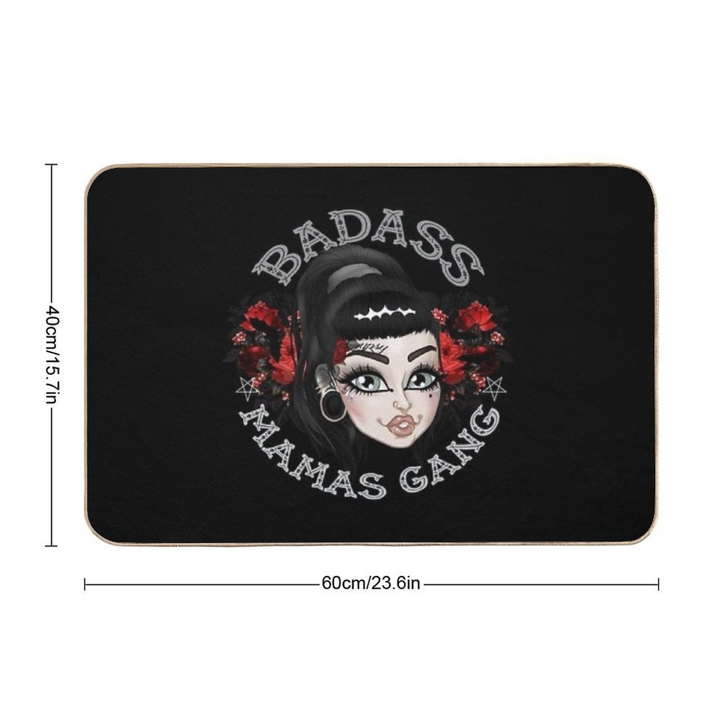 Badass Mamas Gang  Versatile Bath Mat
