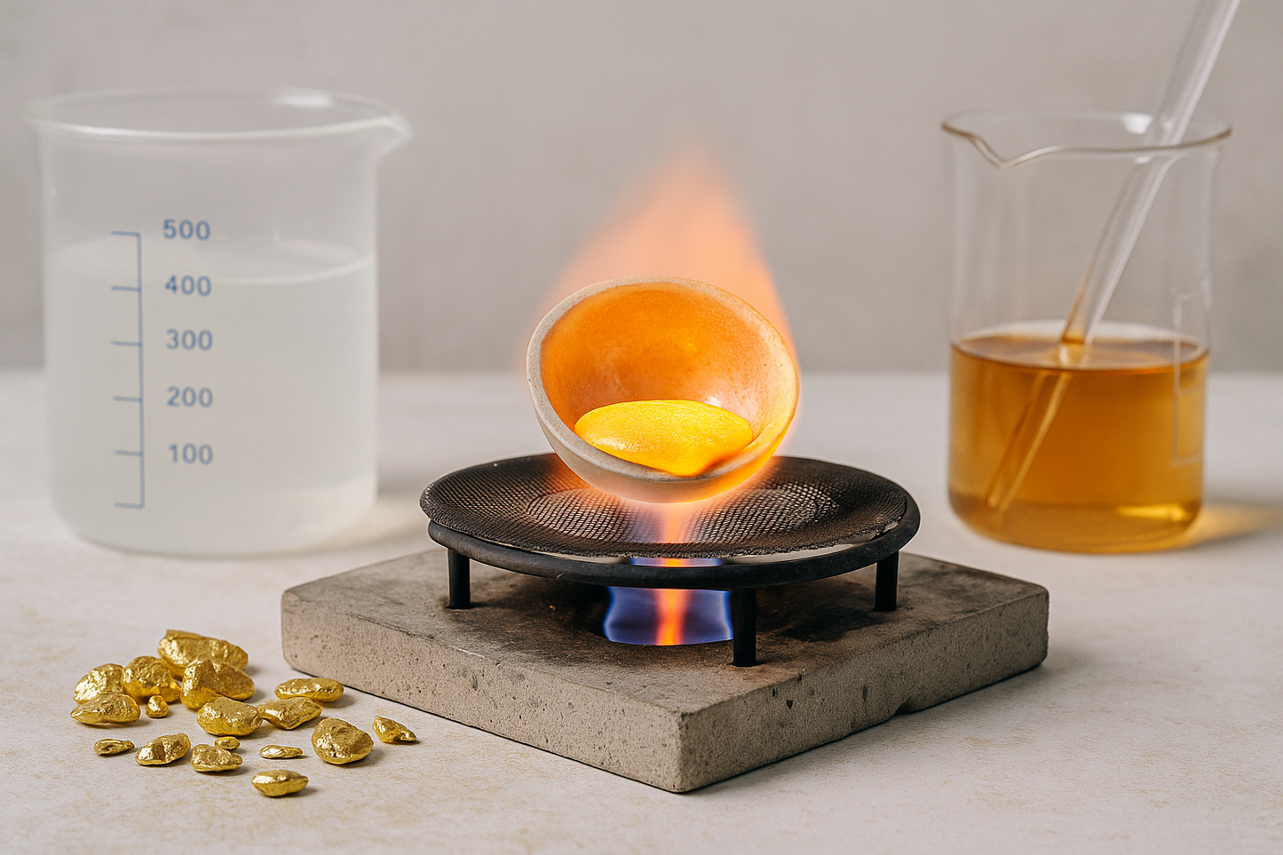 GTE Borax Acid for Gold Refining – 8 oz or 2 lb Jar | Flux for Melting & Oxidation Protection