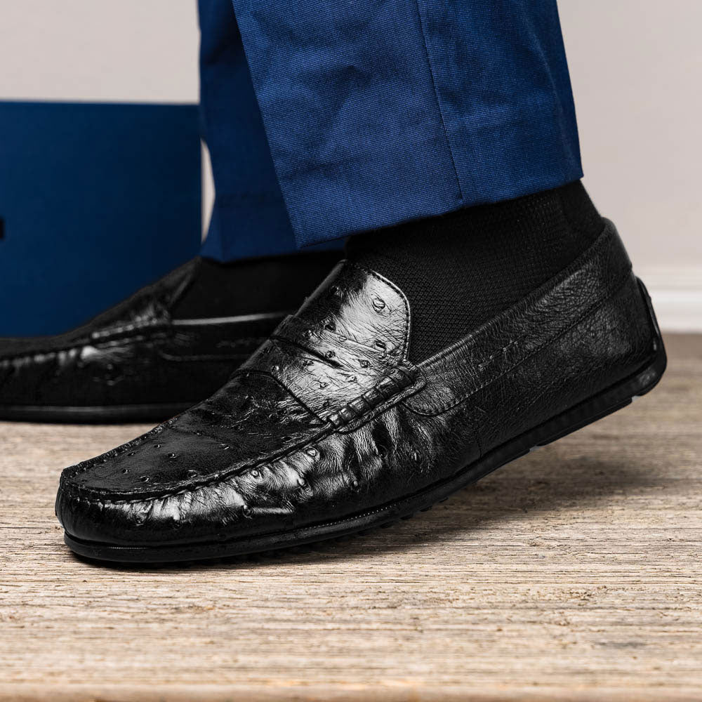 33-100-BLK MONZA Ostrich Quill Driver, Black