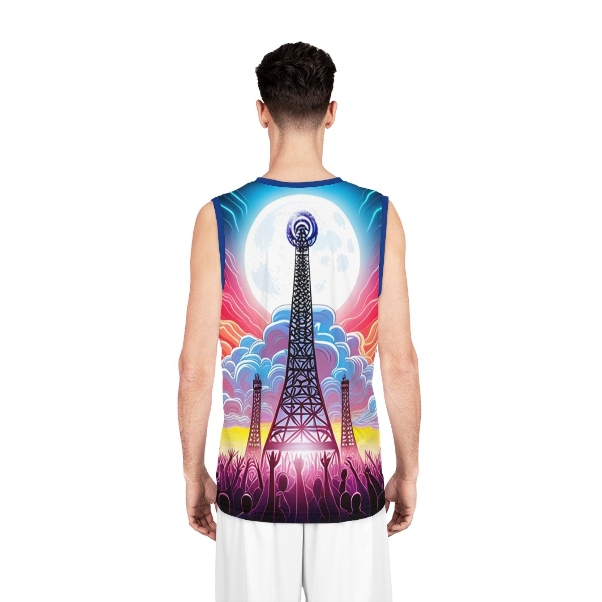 Sell Tower Reach Basketball Jersey - Lizard Vigilante