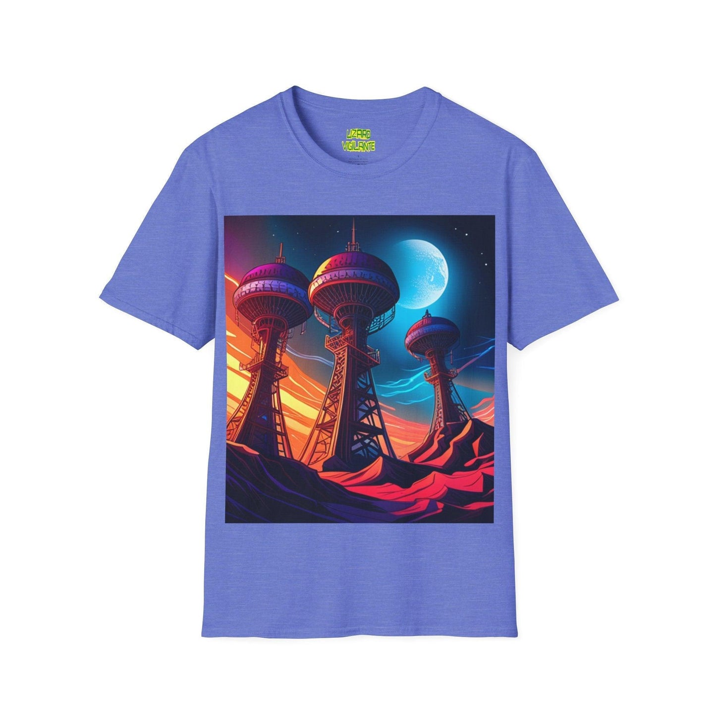 Interplanetary Transmission Unisex Softstyle T-Shirt - Lizard Vigilante