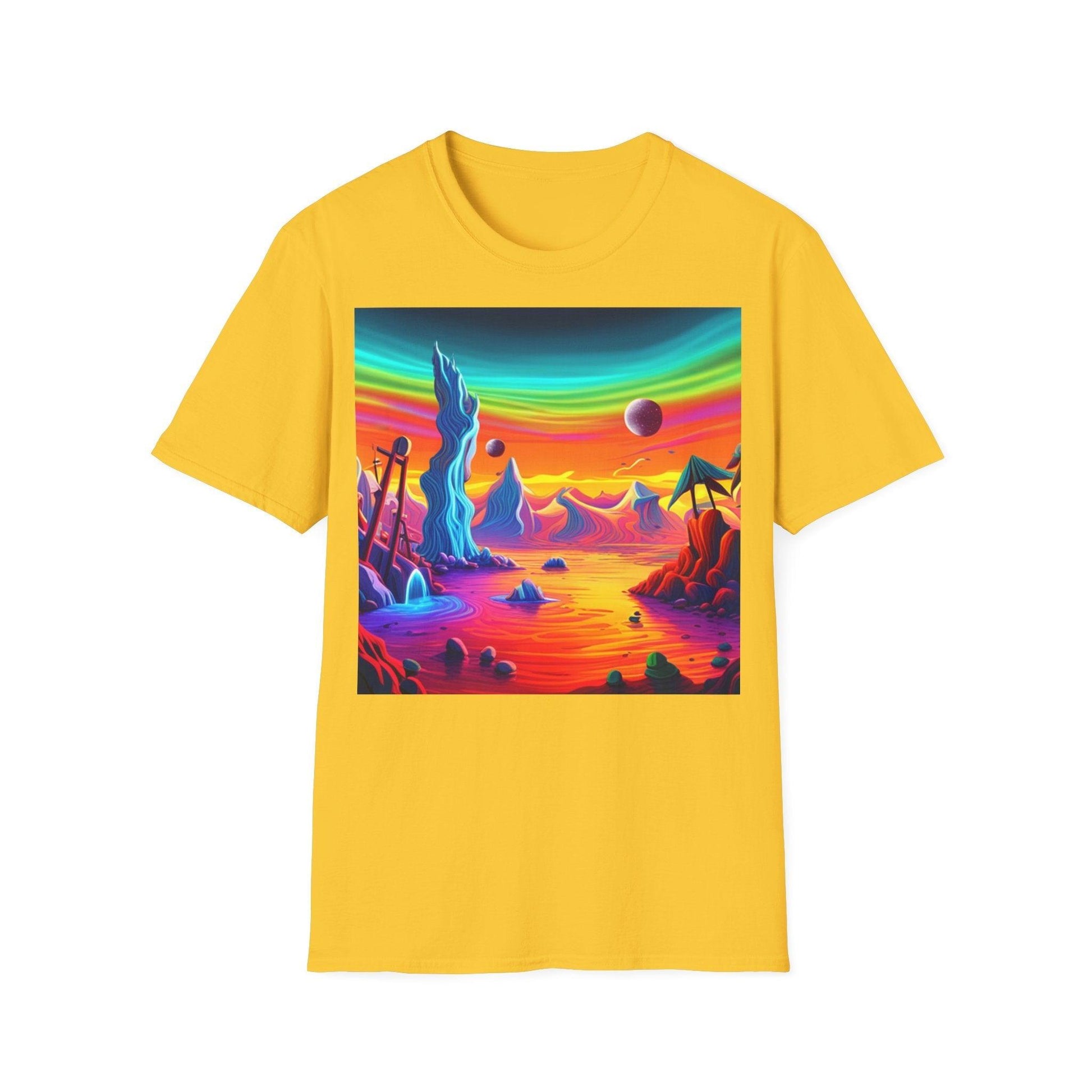 Planet Eighteen Unisex Softstyle T-Shirt - Lizard Vigilante