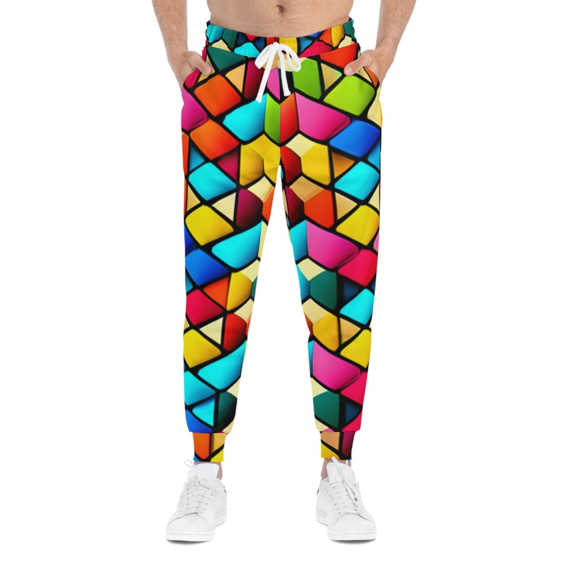 Colormetric Athletic Joggers - Lizard Vigilante