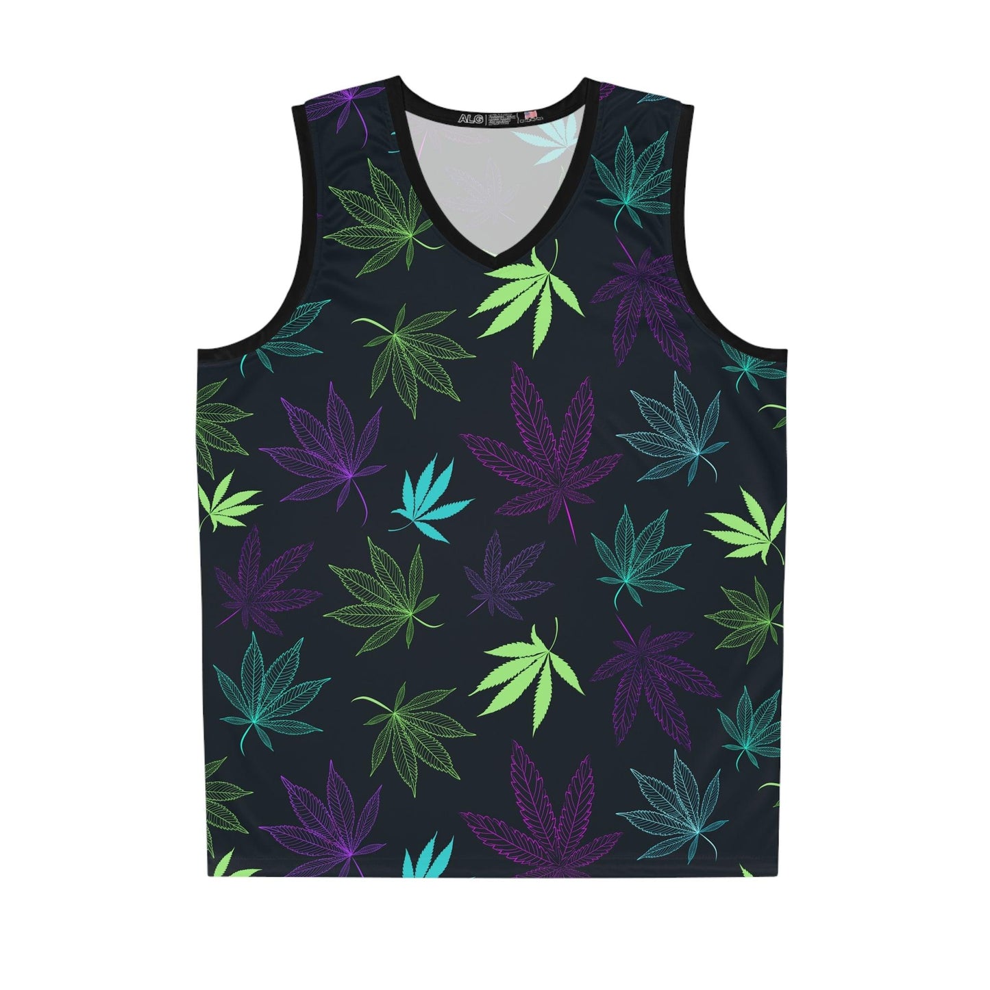 Weed Basketball Jersey - Lizard Vigilante