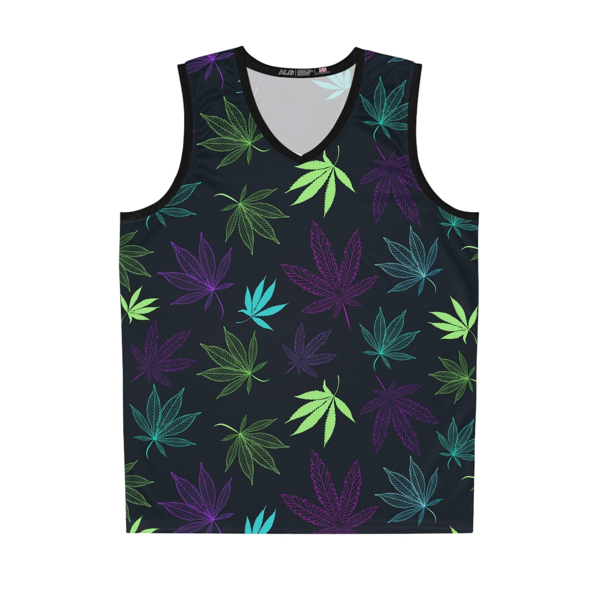 Weed Basketball Jersey - Lizard Vigilante