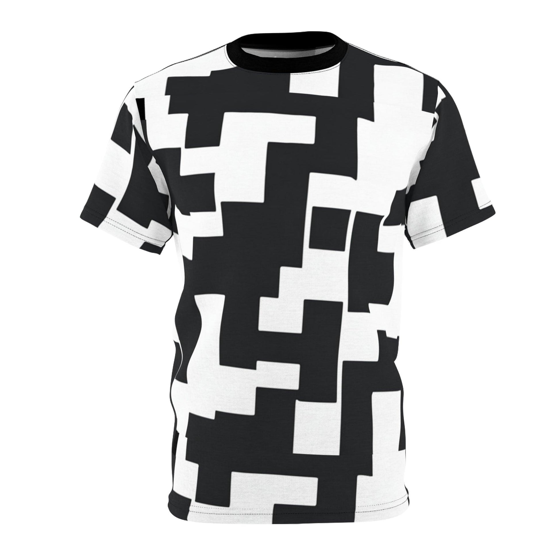 Cross Words Unisex Cut & Sew Tee (AOP) - Lizard Vigilante