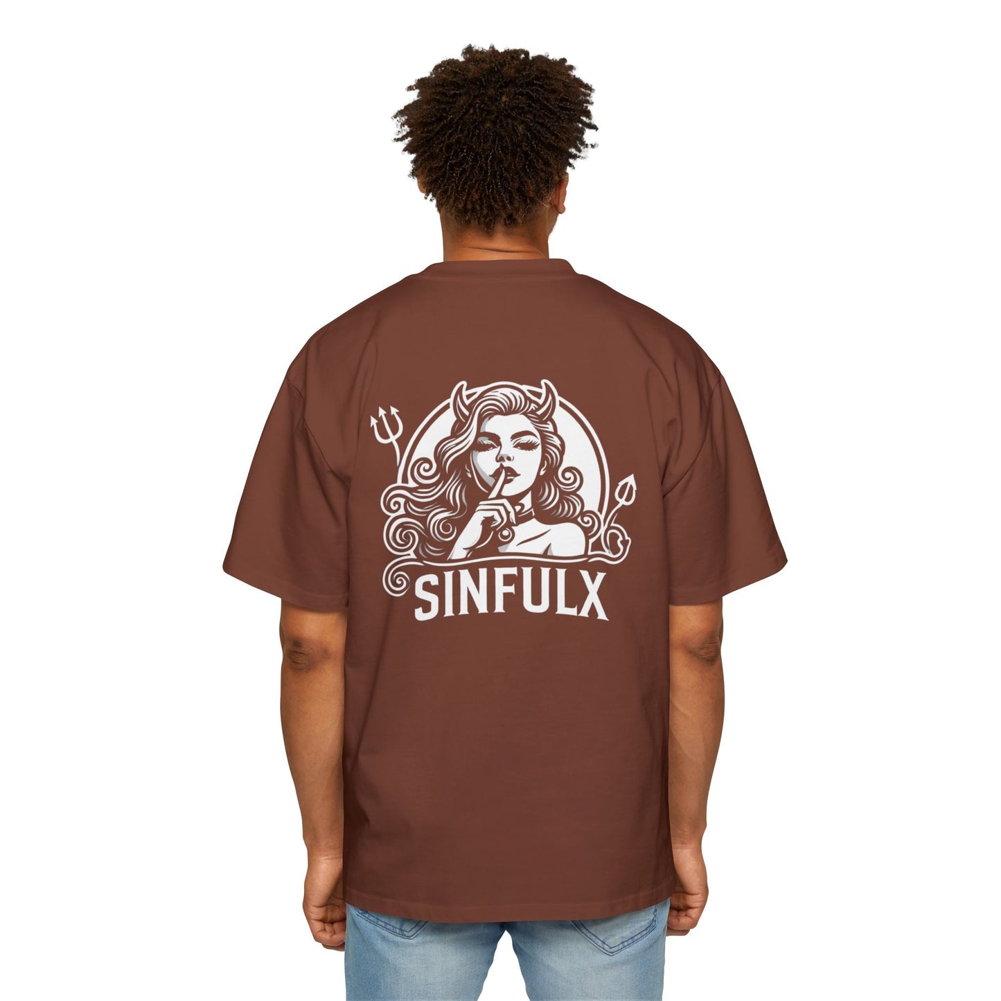 EA Men's Oversized SX Logo Graphic Tee