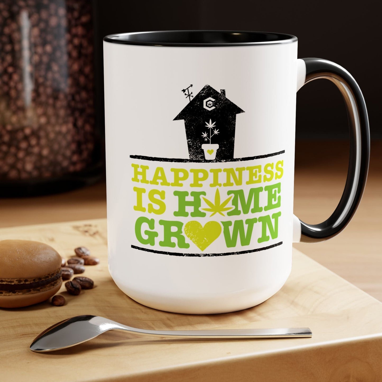 Happiness Is Homegrown Weed Coffee Mug