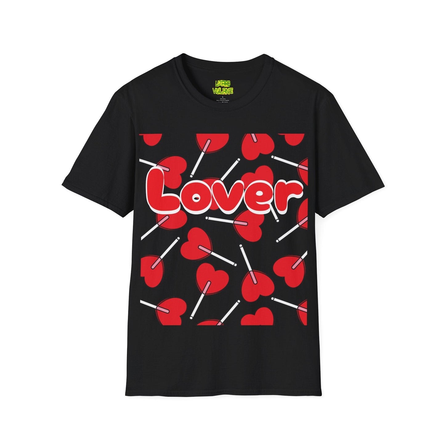 Valentine’s Day Lover Sucker Unisex Softstyle T-Shirt - Lizard Vigilante