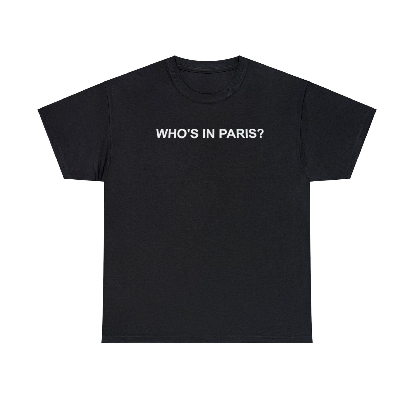 Whos In Paris Funny Shirt