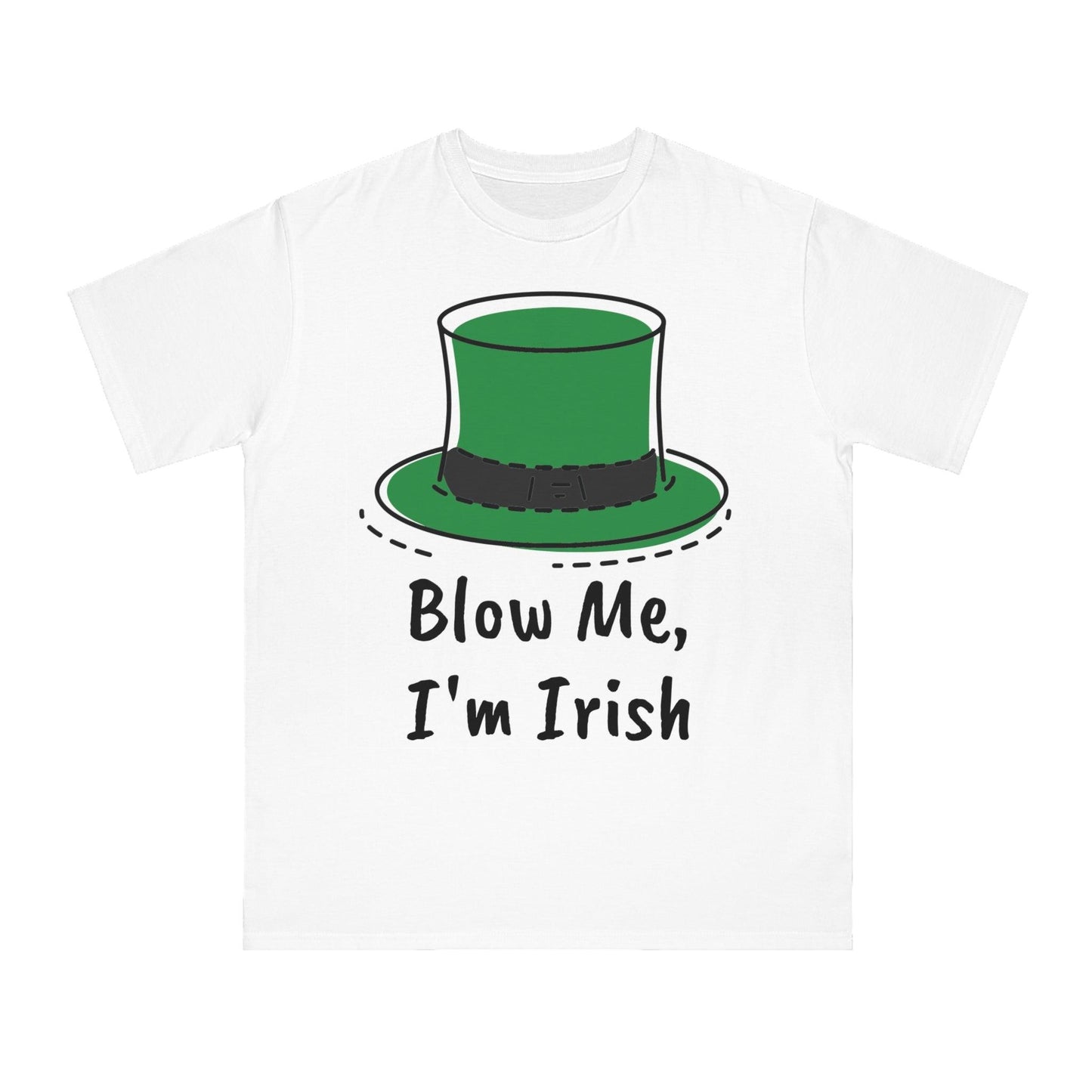 Blow Me, I'm Irish Organic Unisex Classic T-Shirt - Lizard Vigilante