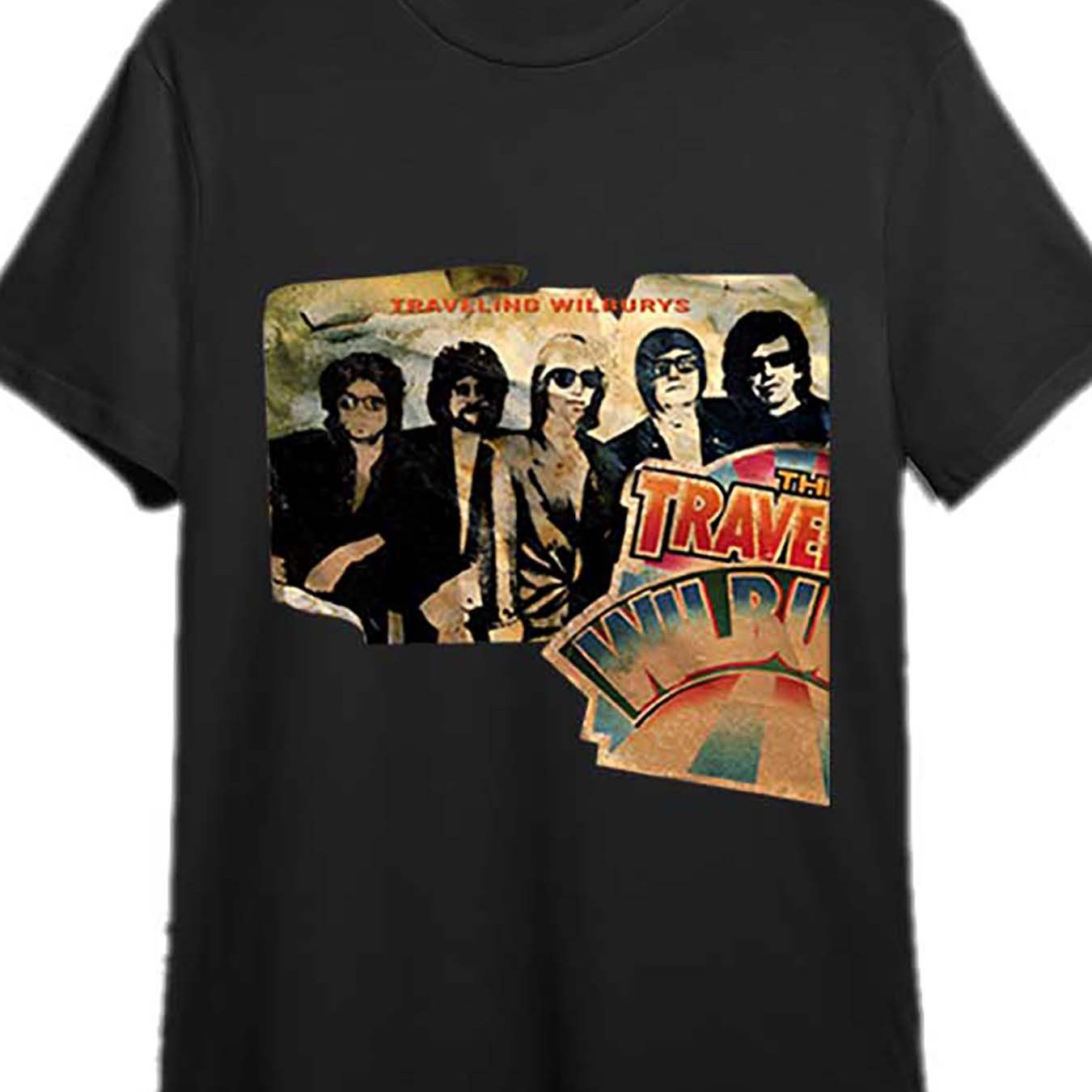 Traveling Wilburys Classic Logo Graphic T-Shirt – Premium Organic Cotton Short Sleeve for Men - Premium T-Shirt from Lizard Vigilante - Just $24.99! Shop now at Lizard Vigilante