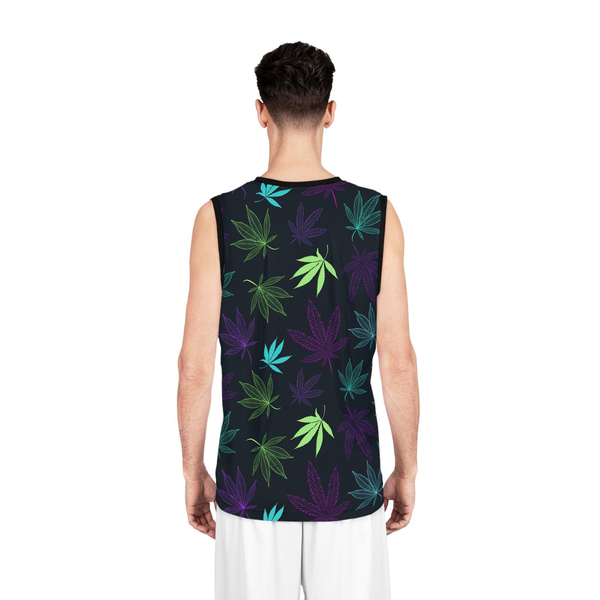 Weed Basketball Jersey - Lizard Vigilante