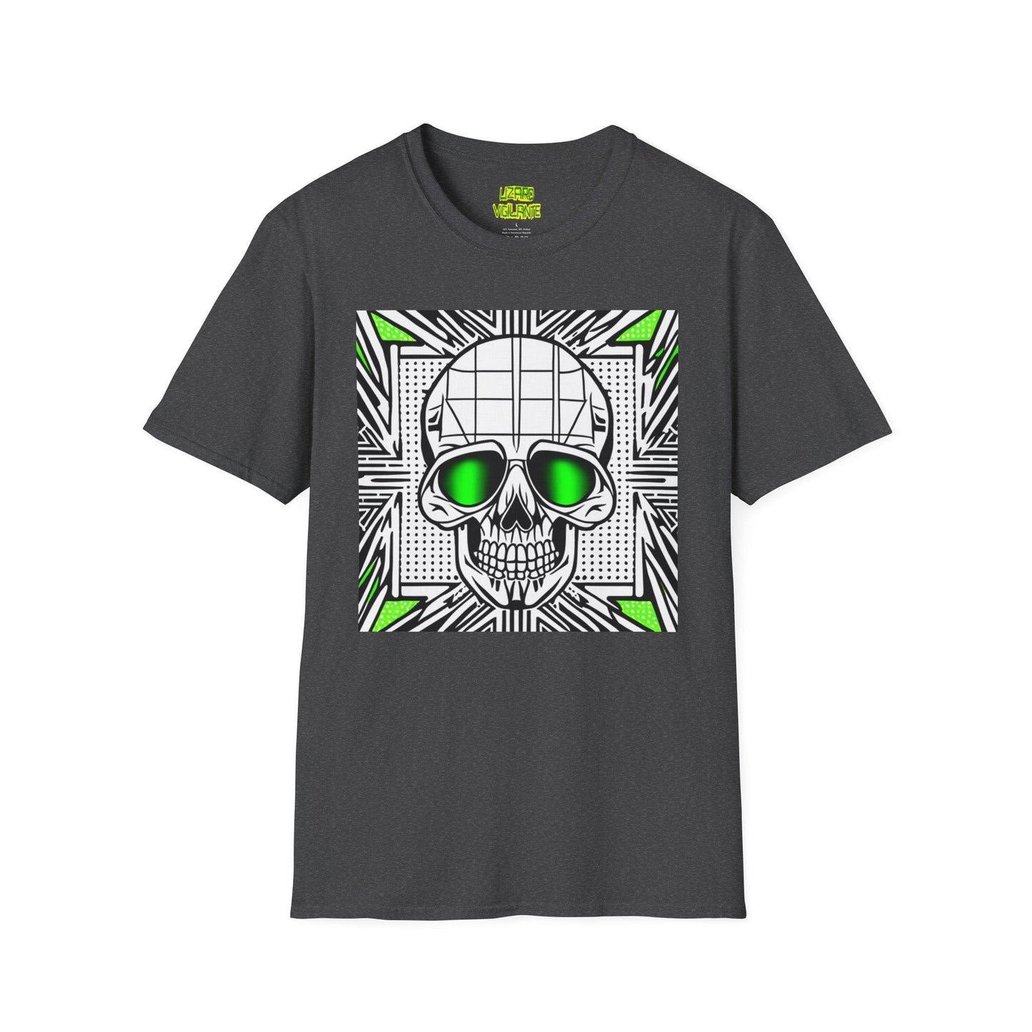 Skull Survey Unisex Softstyle T-Shirt - Lizard Vigilante