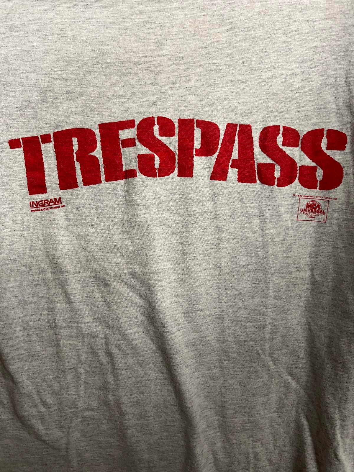 VTG Trespass Movie 1992 Film T-shirt Ice Cube / Ice-T Tee XL