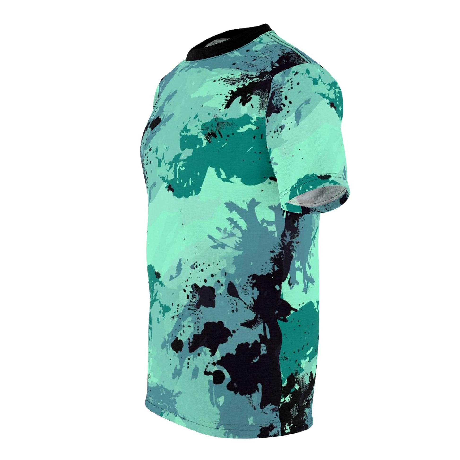 Bay Camo Unisex Cut & Sew Tee (AOP) - Lizard Vigilante